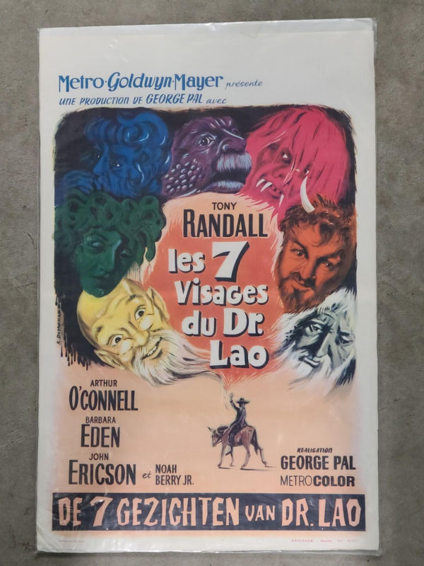 7 Faces Of Dr. Lao 1964 Belgium