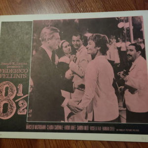 8 1/2 1963 General Lobby Cards