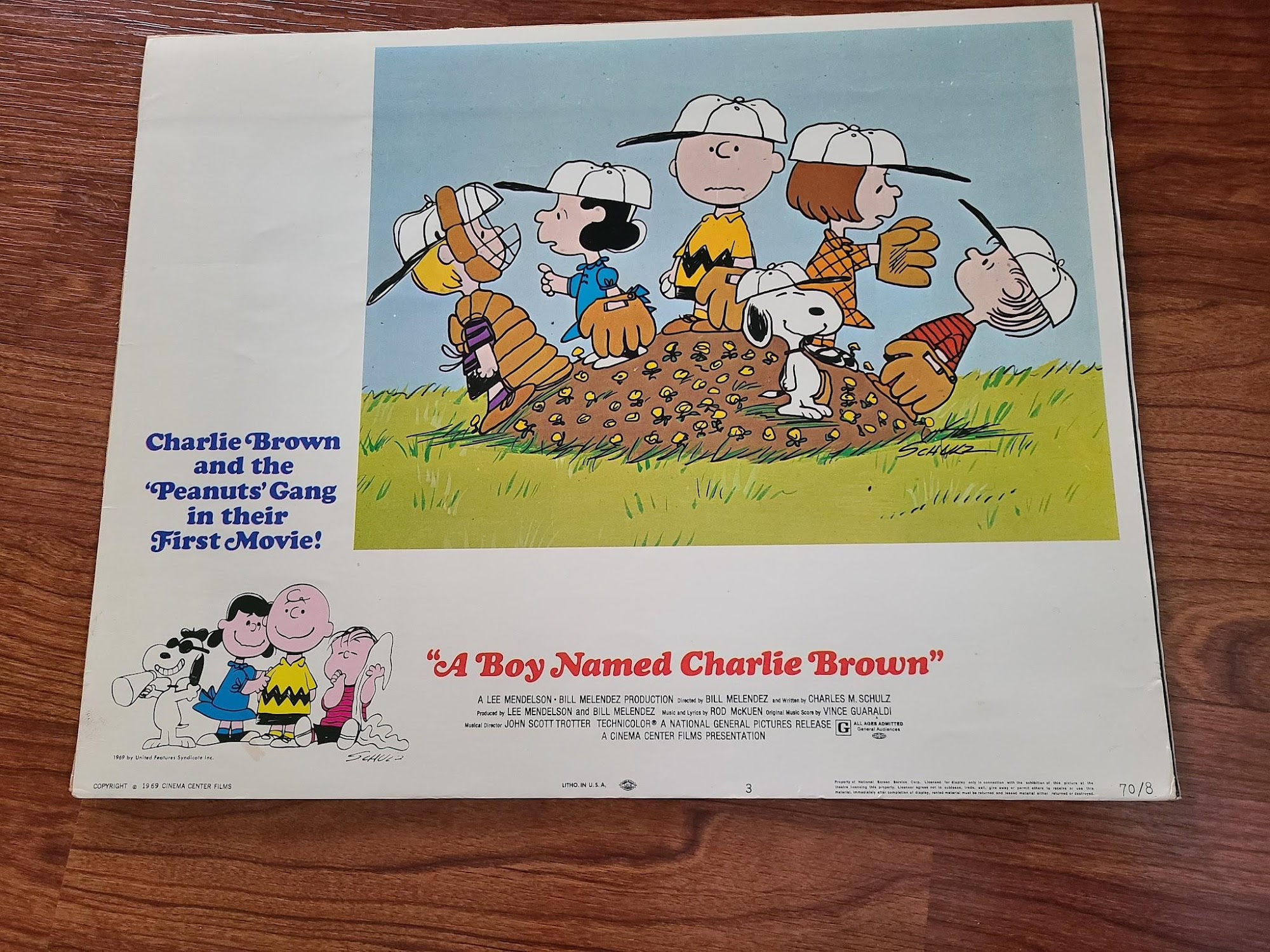 A Boy Named Charlie Brown 1970 General Lobby Cards