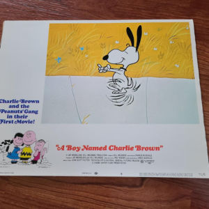 A Boy Named Charlie Brown 1970 General Lobby Cards