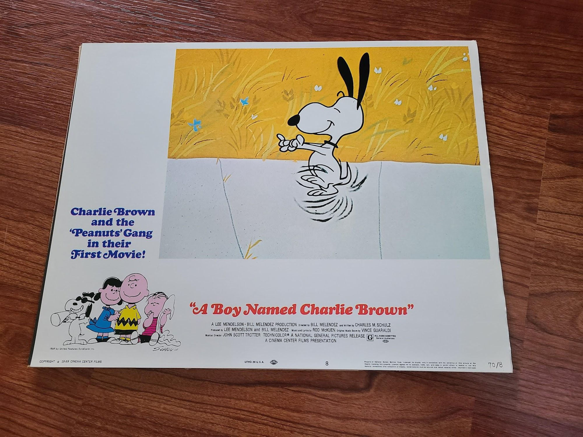 A Boy Named Charlie Brown 1970 General Lobby Cards