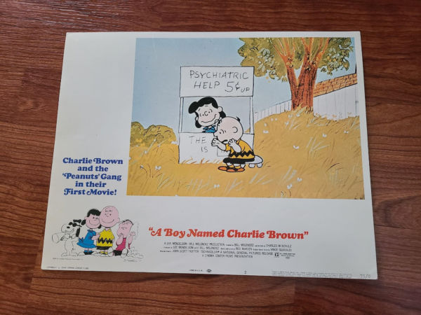 A Boy Named Charlie Brown 1970 General Lobby Cards