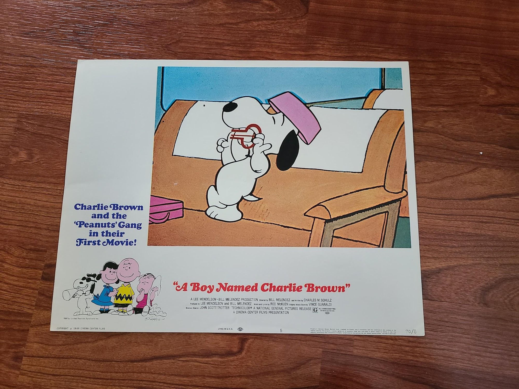 A Boy Named Charlie Brown 1970 General Lobby Cards