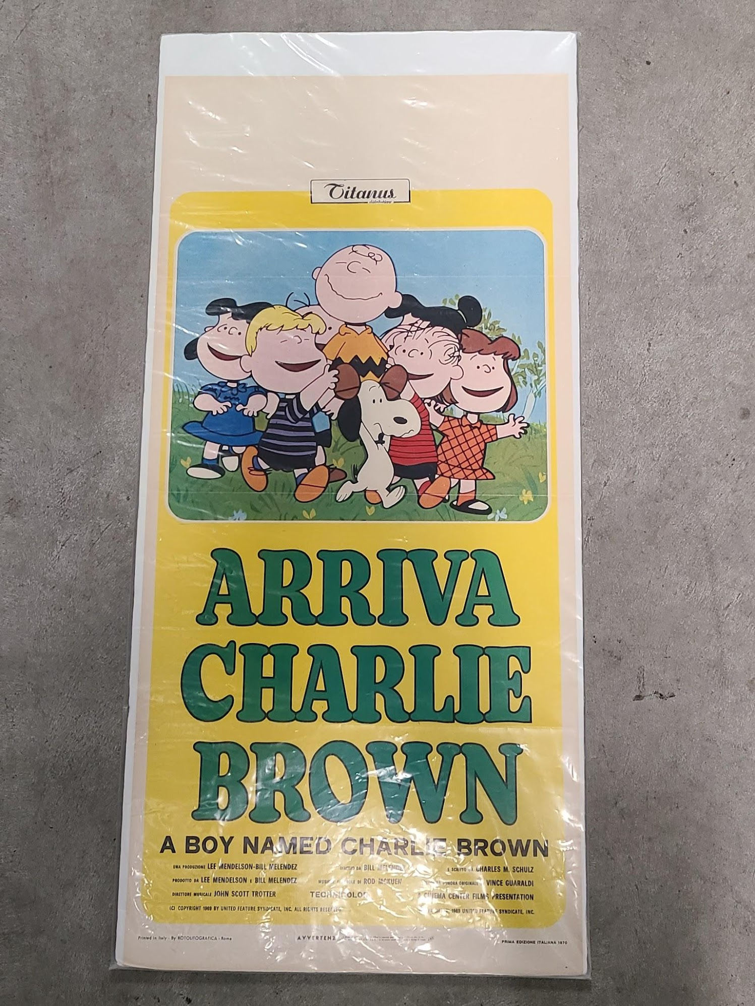 A Boy Named Charlie Brown 1970 Locodina
