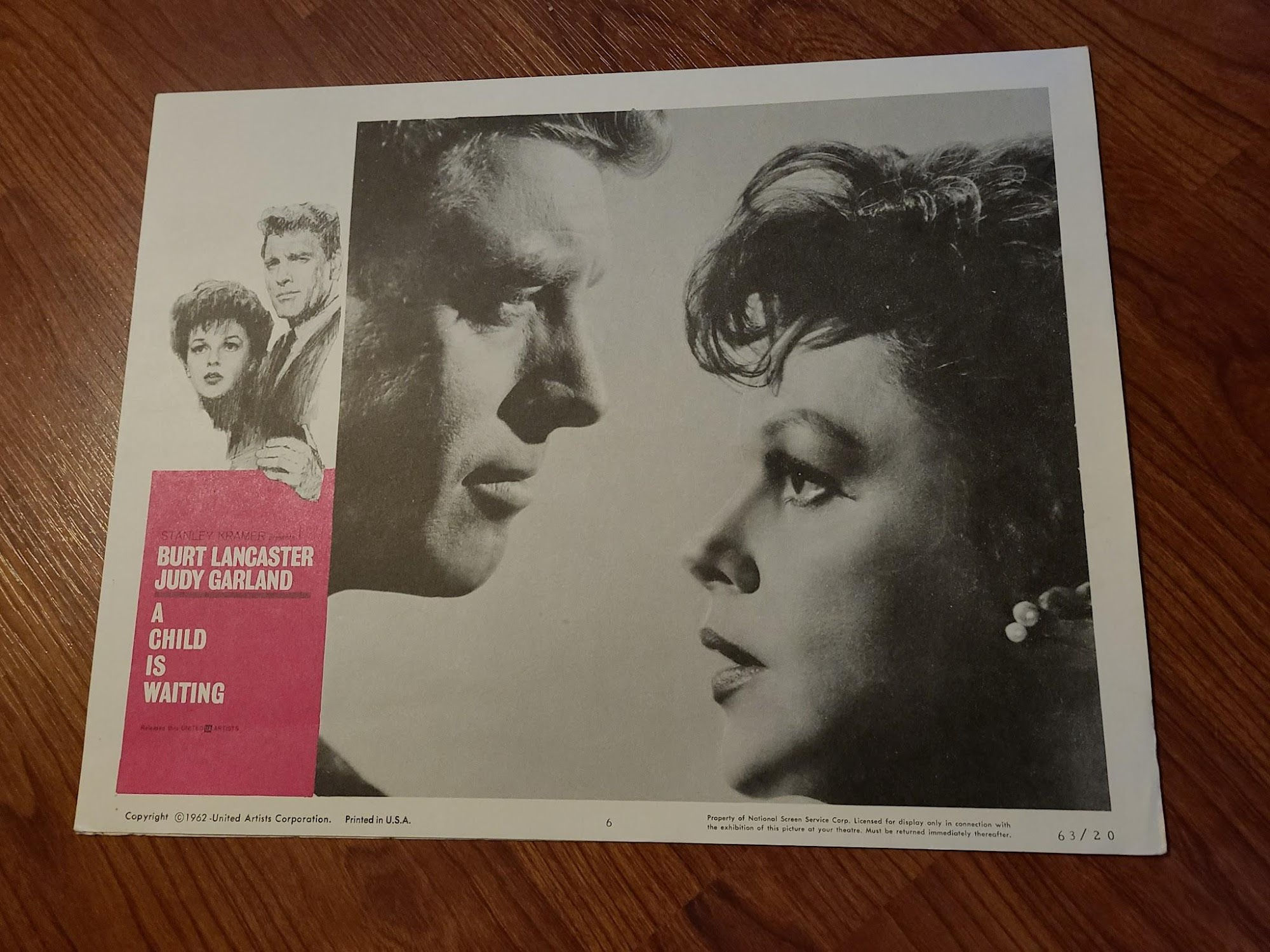 A Child Is Waiting 1963 General Lobby Cards