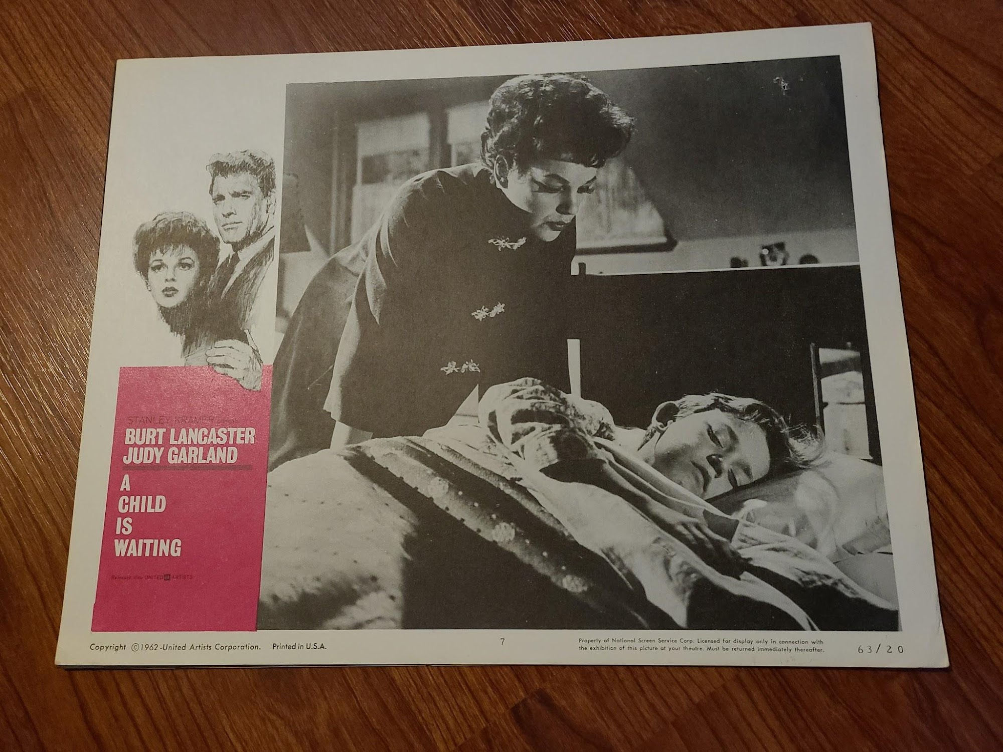 A Child Is Waiting 1963 General Lobby Cards
