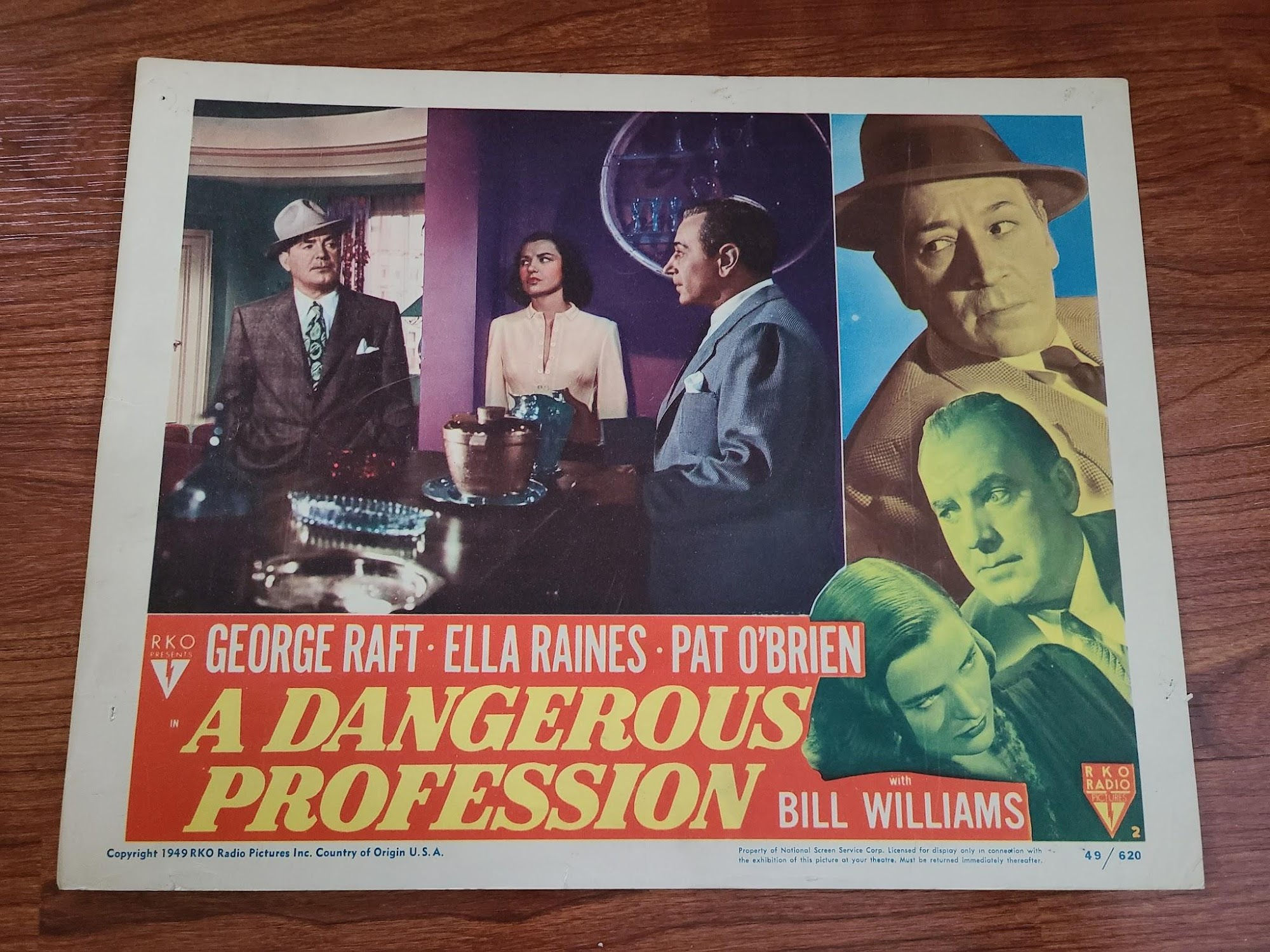 A Dangerous Profession 1949 General Lobby Cards