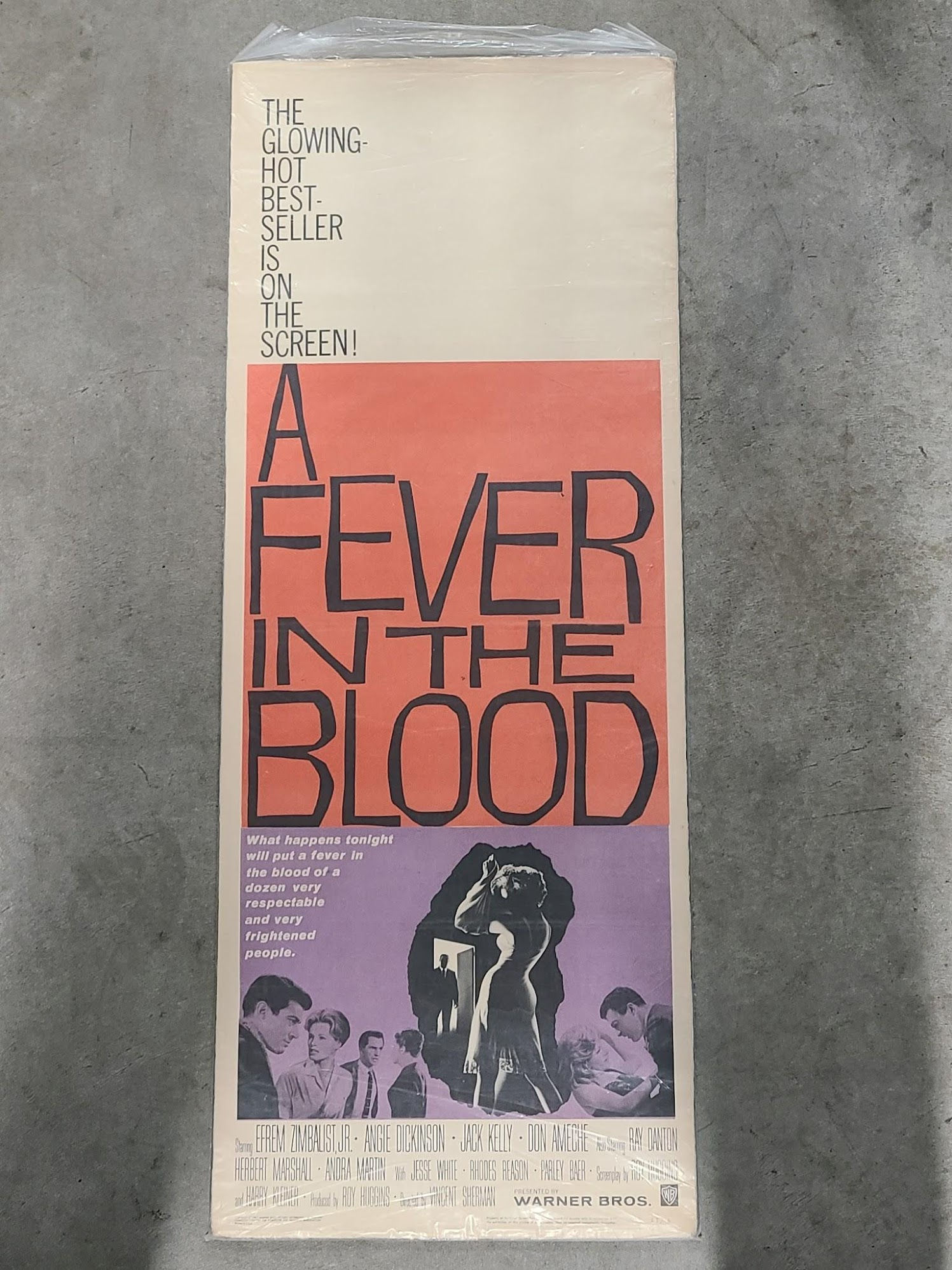 A Fever In The Blood 1961 Inserts