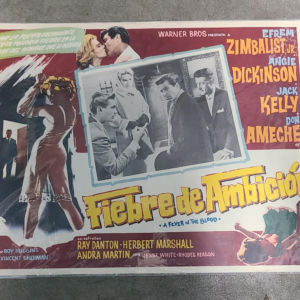 A Fever In The Blood 1961 Mexican Lobby Cards
