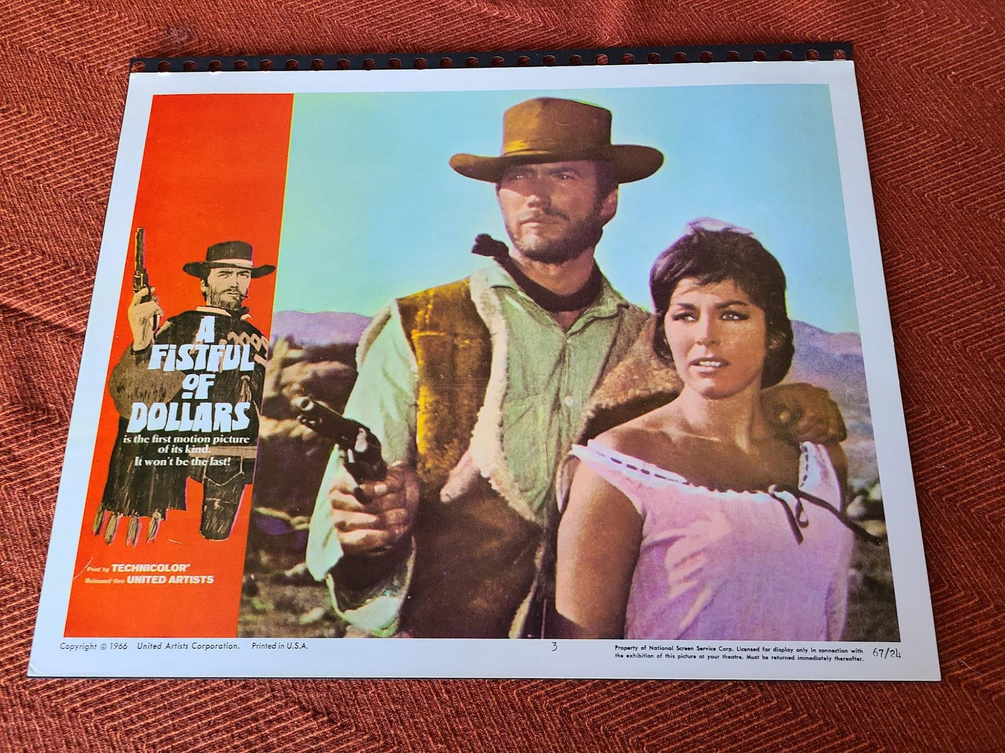 A Fistful Of Dollars 1964 Western Lobby Cards