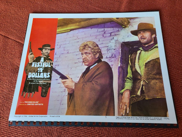 A Fistful Of Dollars 1964 Western Lobby Cards
