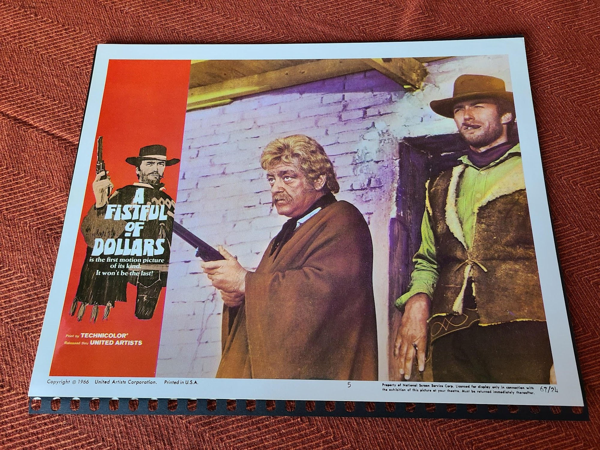 A Fistful Of Dollars 1964 Western Lobby Cards