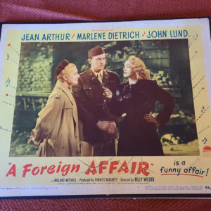 A Foreign Affair 1948 General Lobby Cards