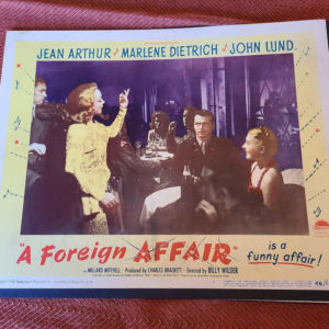 A Foreign Affair 1948 General Lobby Cards