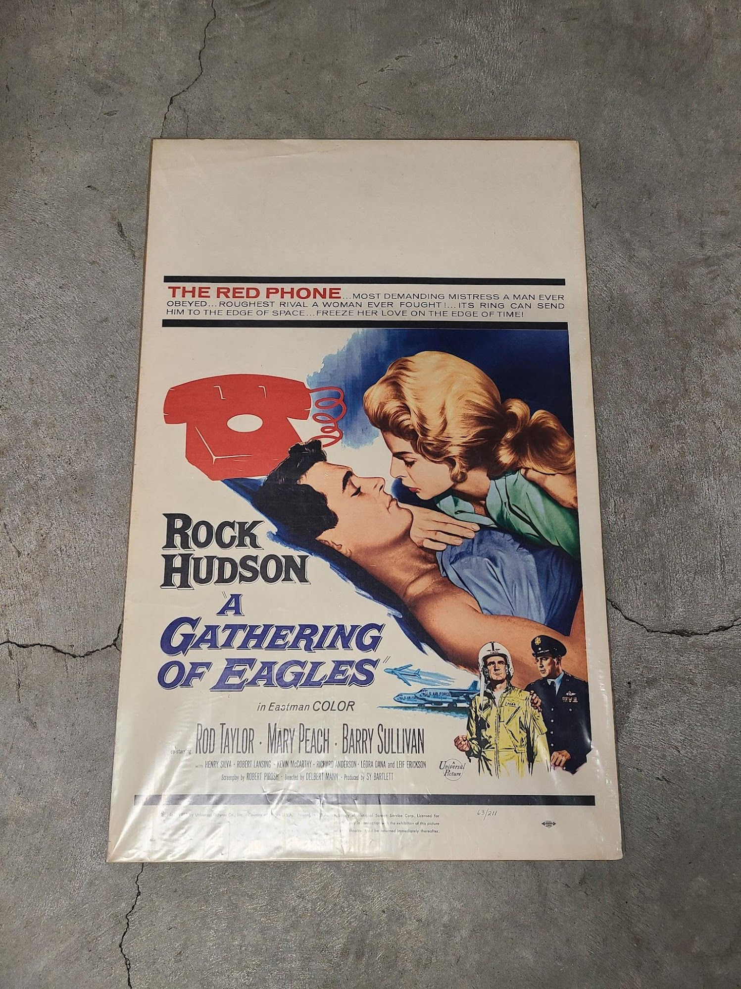 A Gathering Of Eagles 1963 Window Cards