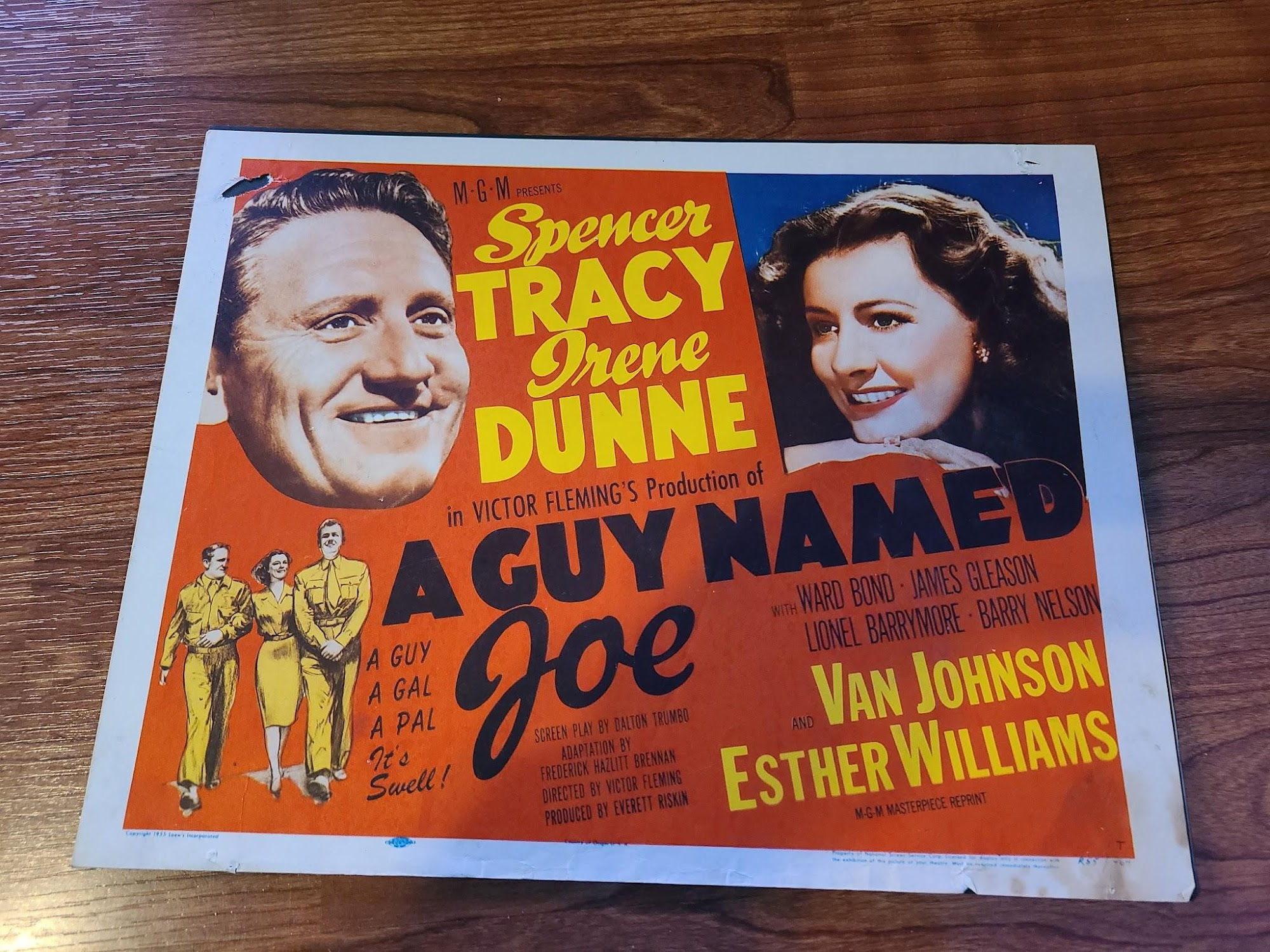 A Guy Named Joe 1943 Military/Aviation Lobby Cards