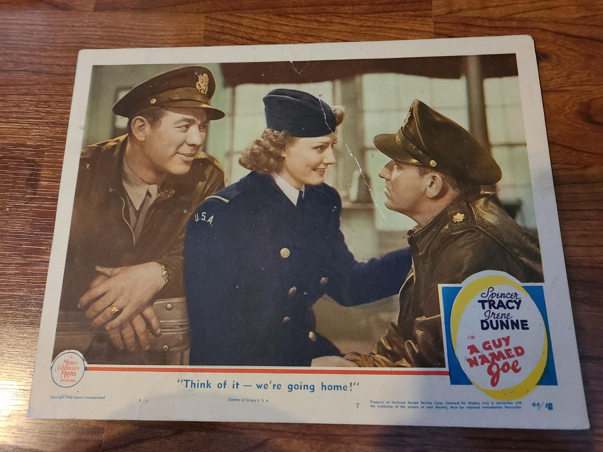 A Guy Named Joe 1943 Military/Aviation Lobby Cards