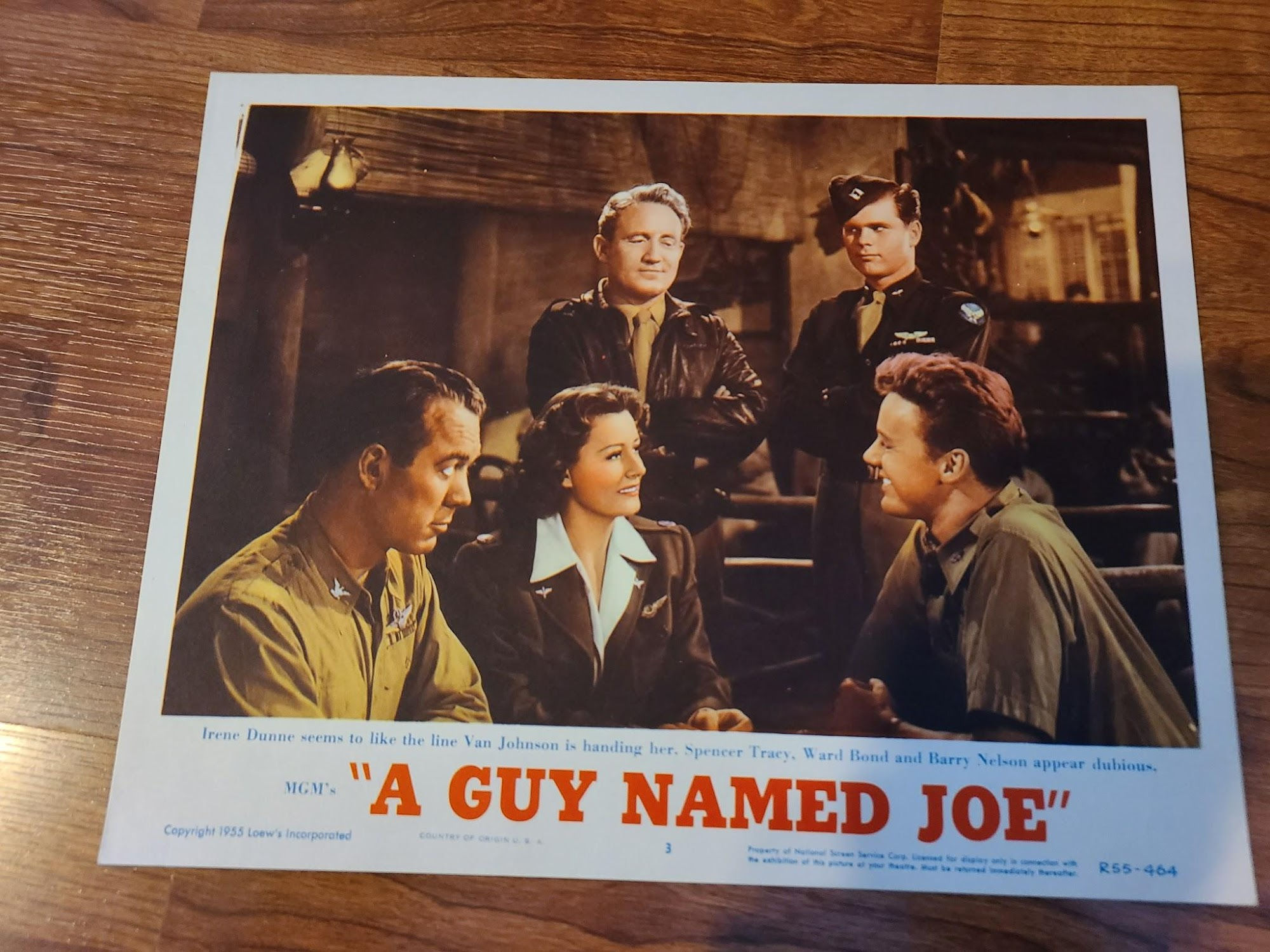 A Guy Named Joe 1943 Military/Aviation Lobby Cards