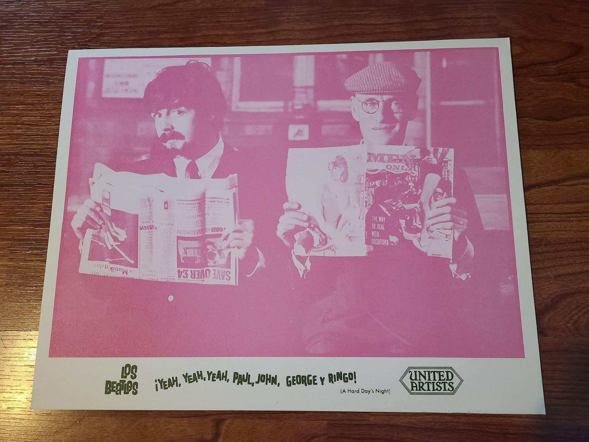 A Hard Day's Night 1964 General Lobby Cards