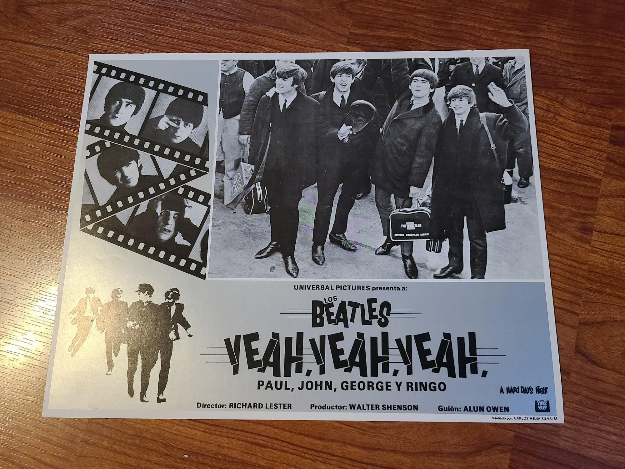 A Hard Day's Night 1964 General Lobby Cards