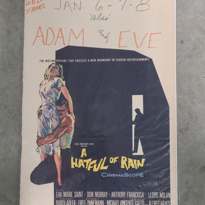 A Hatful Of Rain 1957 Window Cards