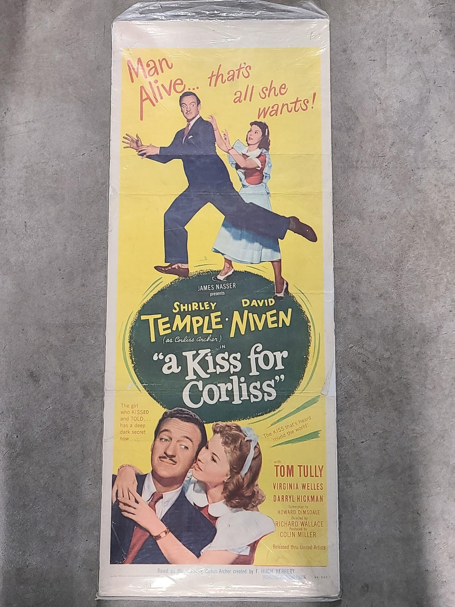 A Kiss For Corliss 1949 Inserts