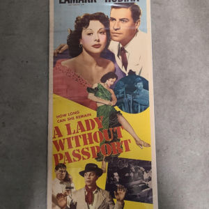 A Lady Without Passport 1950 Inserts
