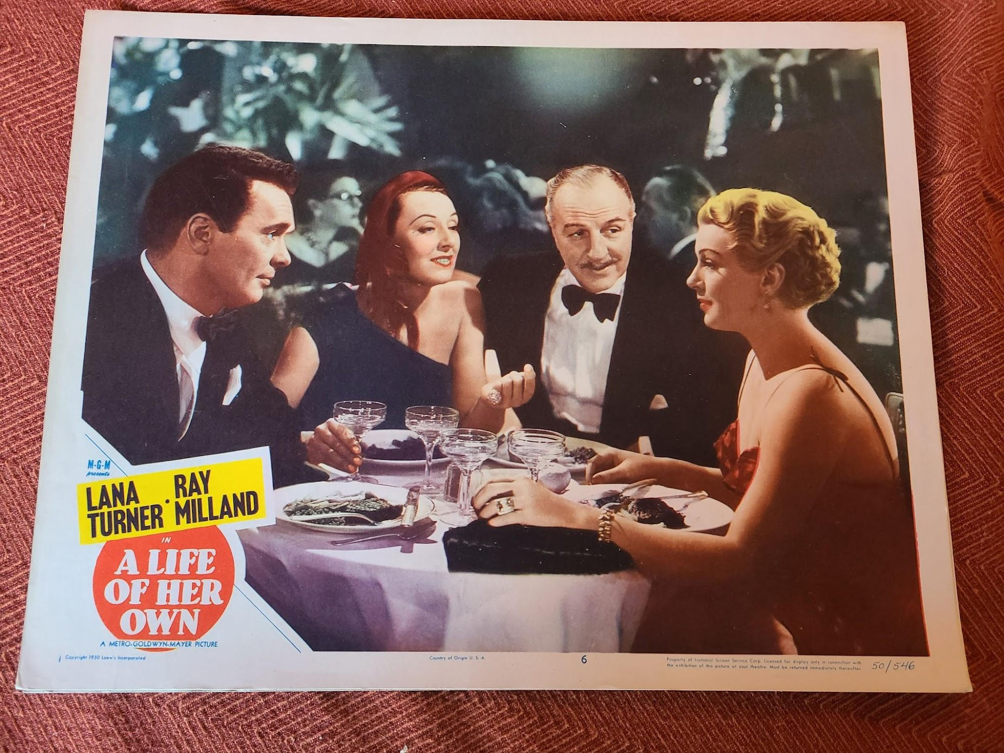 A Life Of Her Own 1950 General Lobby Cards