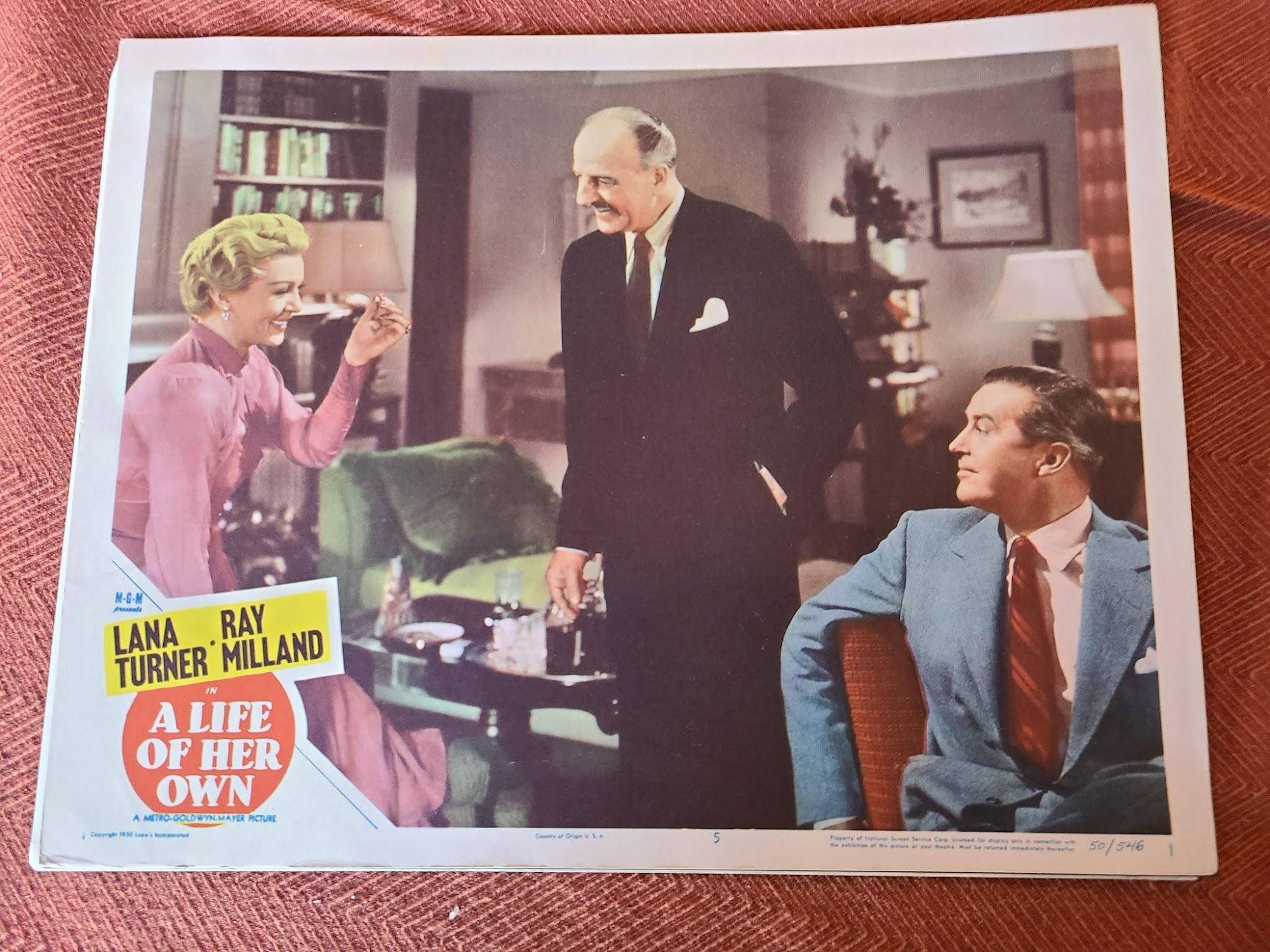 A Life Of Her Own 1950 General Lobby Cards