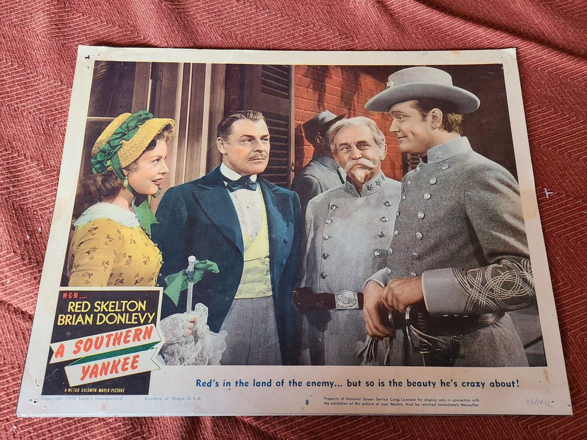 A Southern Yankee 1948 Western Lobby Cards