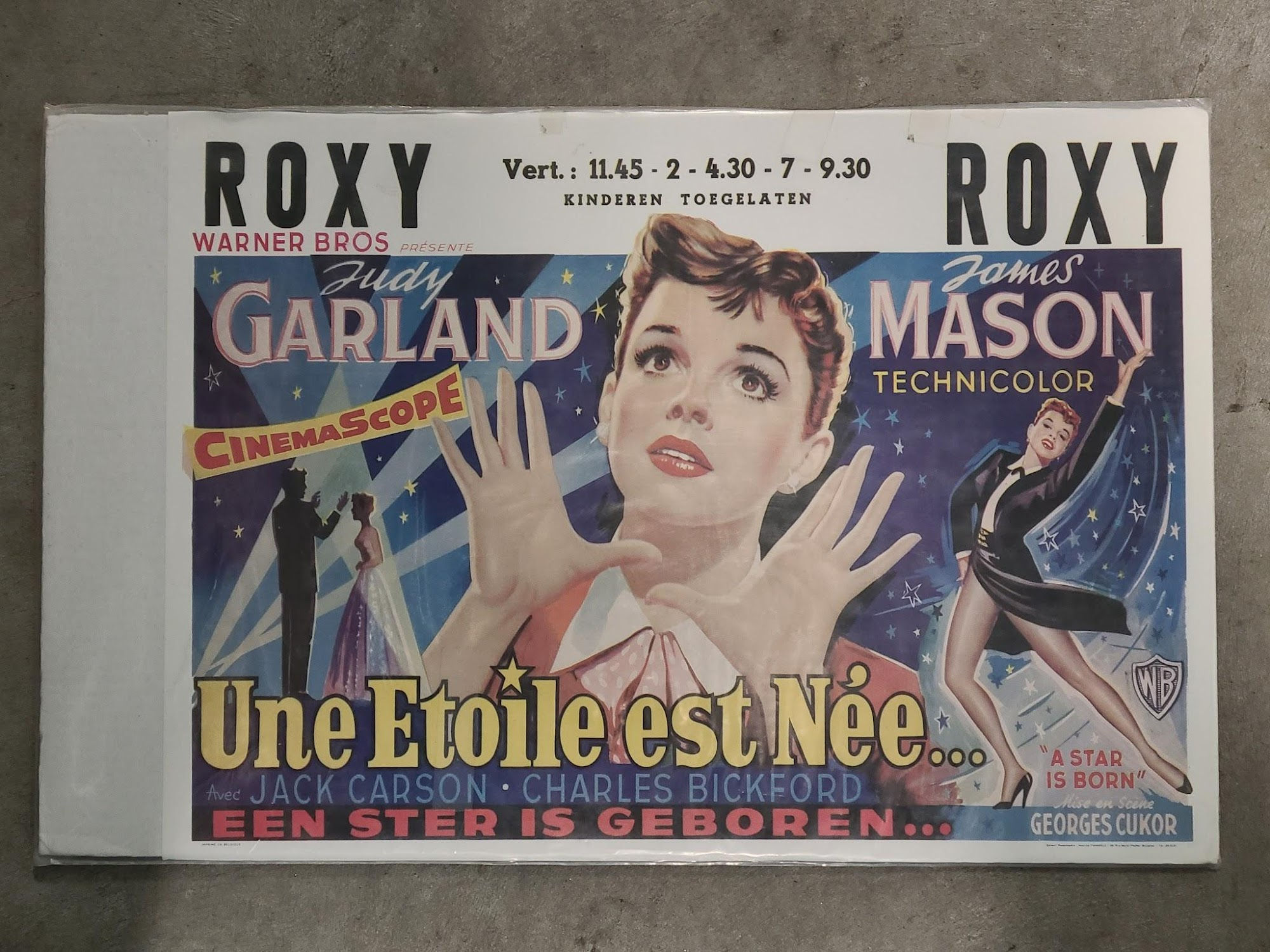 A Star Is Born 1954 Belgium