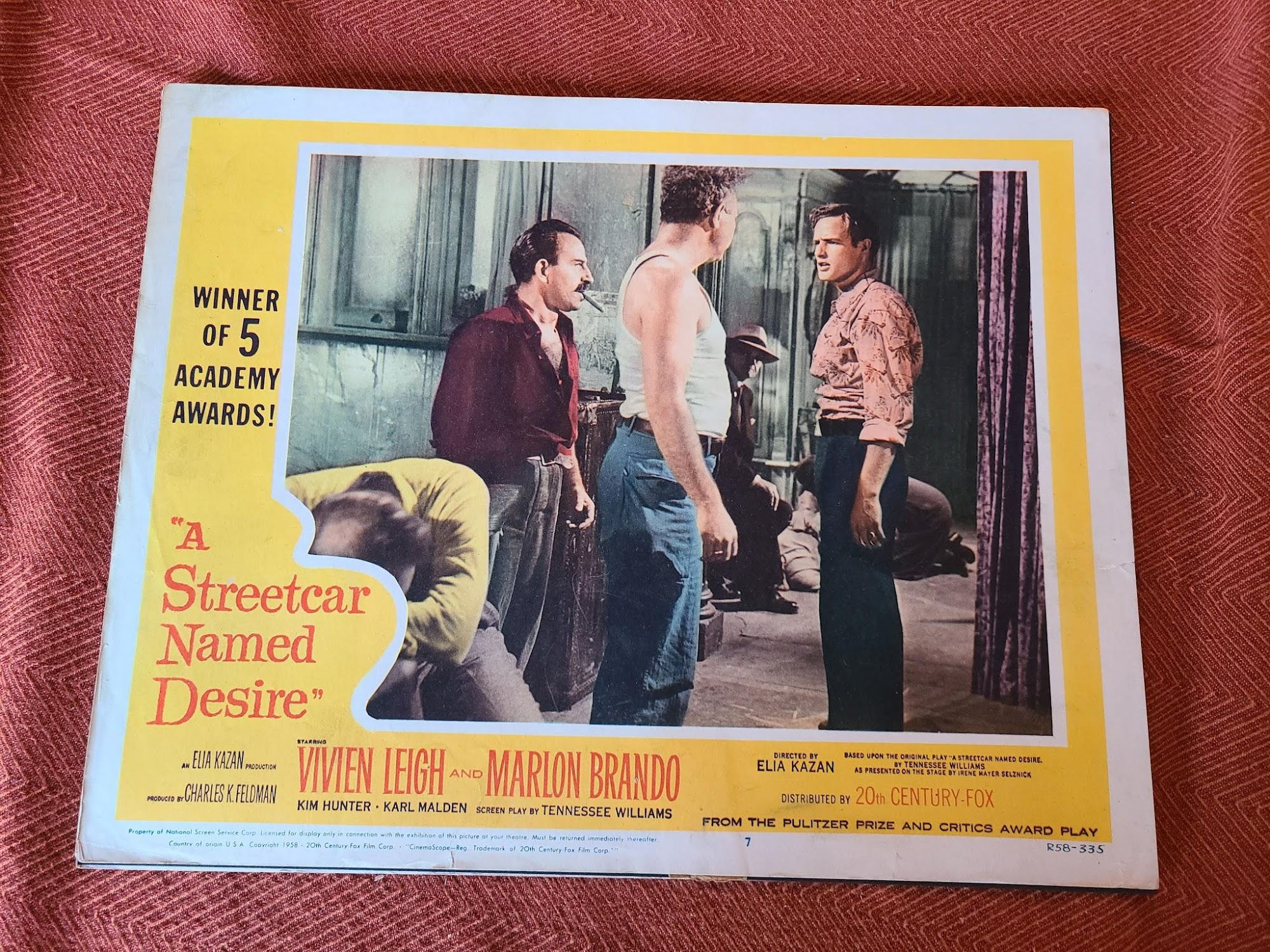 A Streetcar Named Desire 1951 General Lobby Cards