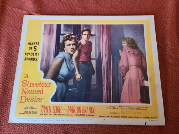 A Streetcar Named Desire 1951 General Lobby Cards