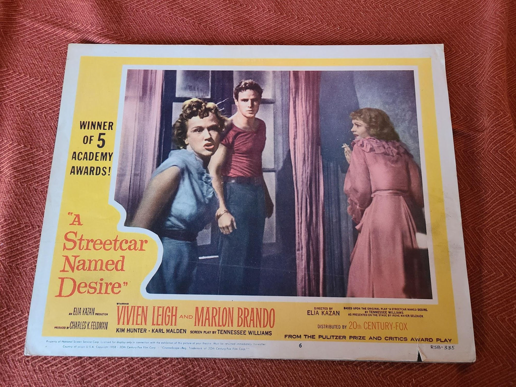 A Streetcar Named Desire 1951 General Lobby Cards