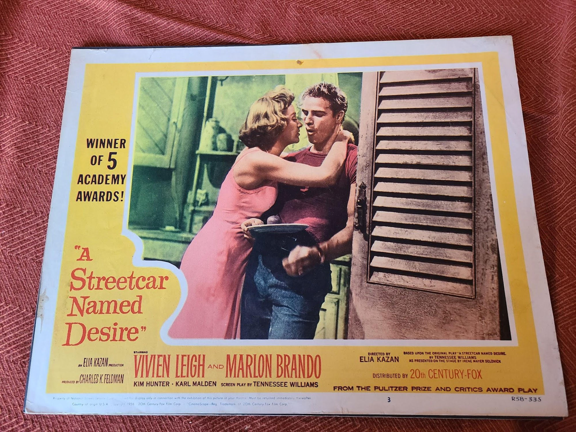 A Streetcar Named Desire 1951 General Lobby Cards