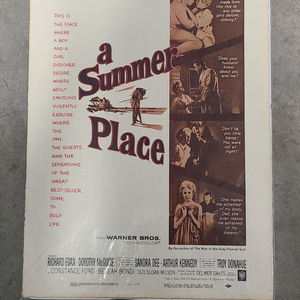 A Summer Place 1959 Window Cards