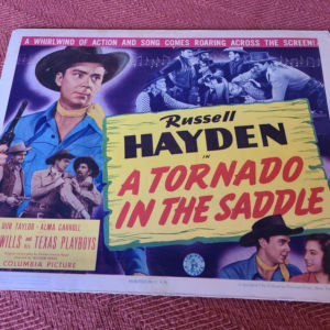 A Tornado In The Saddle 1942 Western Lobby Cards