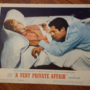 A Very Private Affair 1962 General Lobby Cards