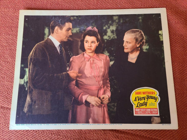 A Very Young Lady 1941 General Lobby Cards