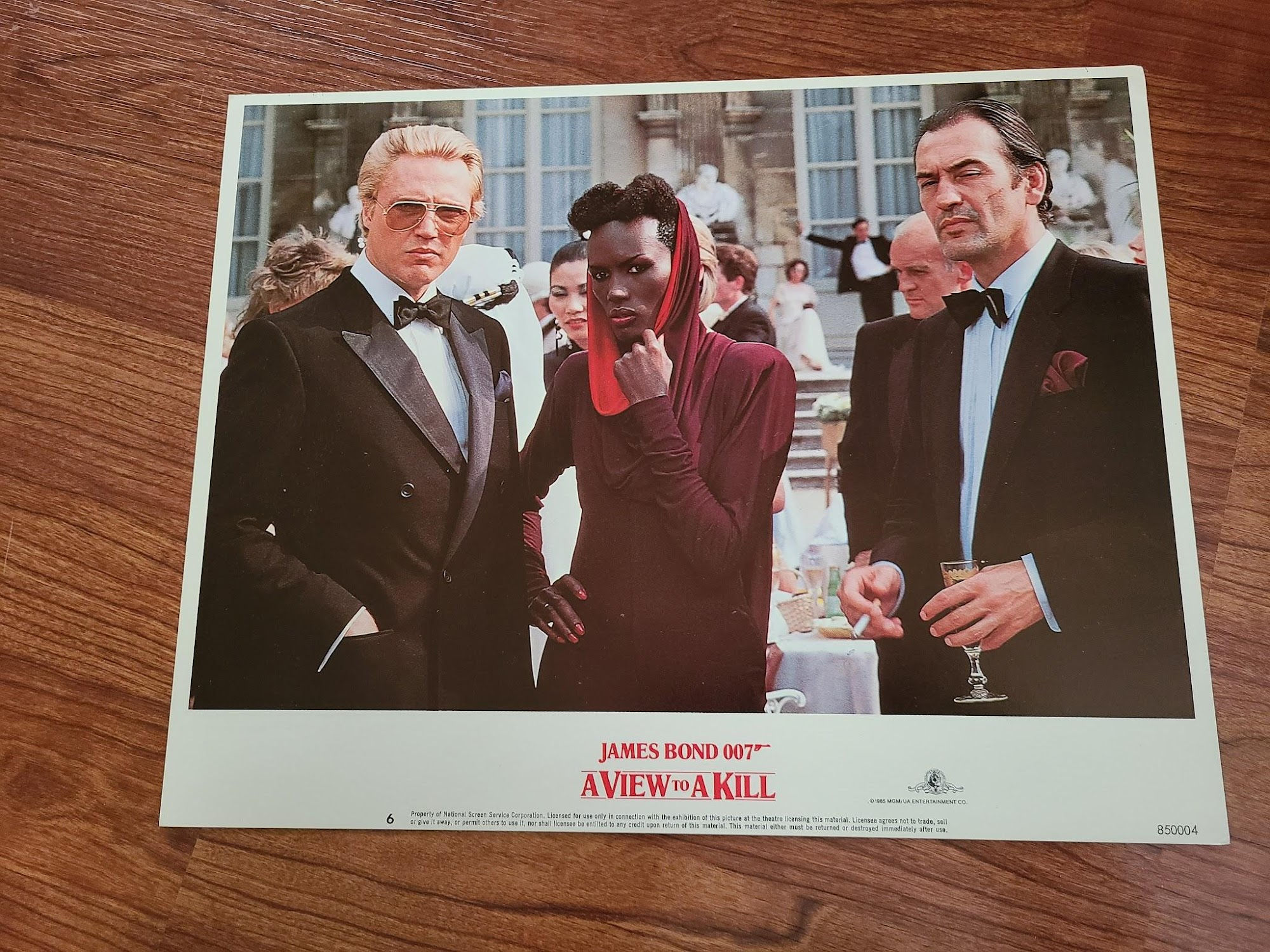 A View To A Kill 1985 General Lobby Cards
