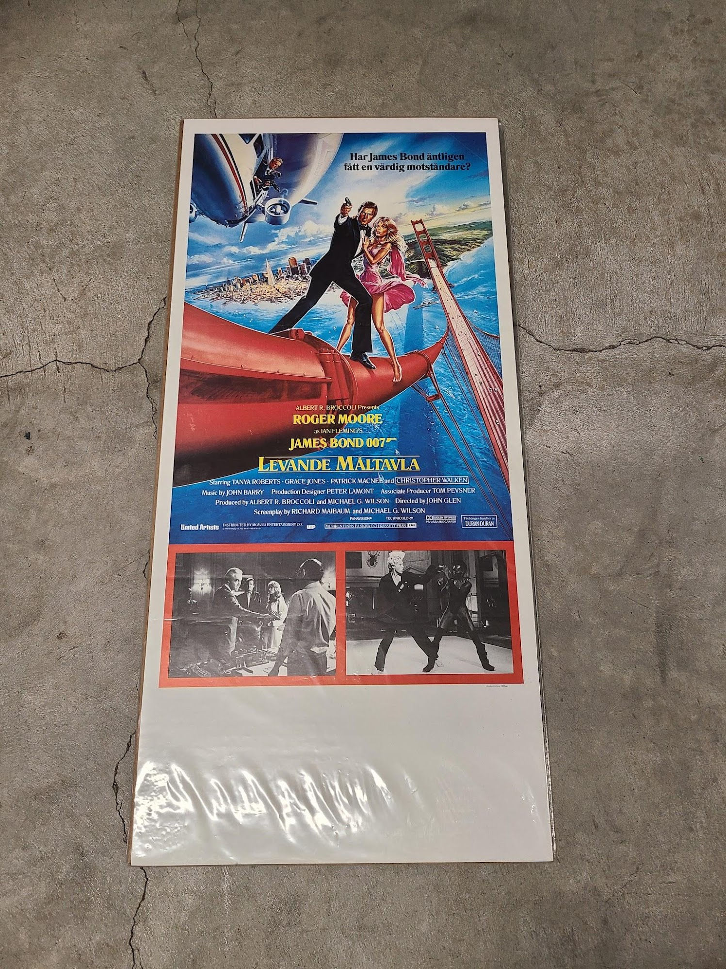A View To A Kill 1985 Locodina