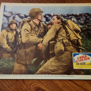 A Walk In The Sun 1945 Military/Aviation Lobby Cards