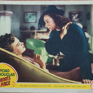 A Woman's Face 1941 General Lobby Cards