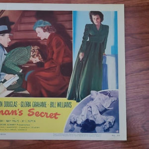 A Woman's Secret 1949 General Lobby Cards
