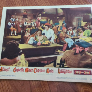 Abbott And Costello Meet Captain Kidd 1953 General Lobby Cards