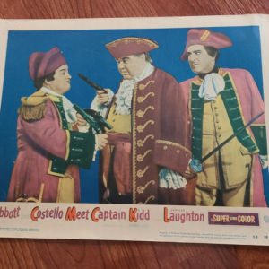 Abbott And Costello Meet Captain Kidd 1953 General Lobby Cards