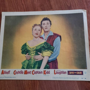 Abbott And Costello Meet Captain Kidd 1953 General Lobby Cards