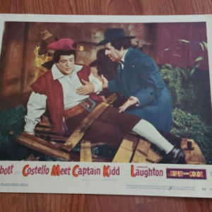 Abbott And Costello Meet Captain Kidd 1953 General Lobby Cards
