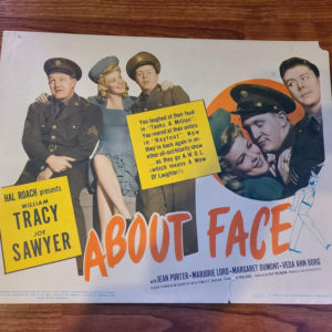 About Face 1942 Military/Aviation Lobby Cards