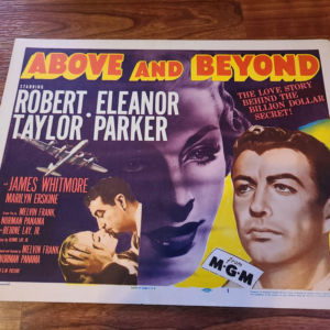 Above And Beyond 1952 Military/Aviation Lobby Cards